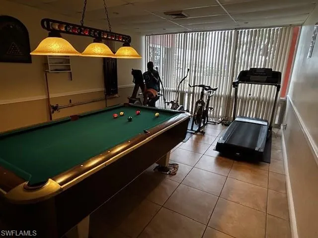 Billiard & Exercise Room