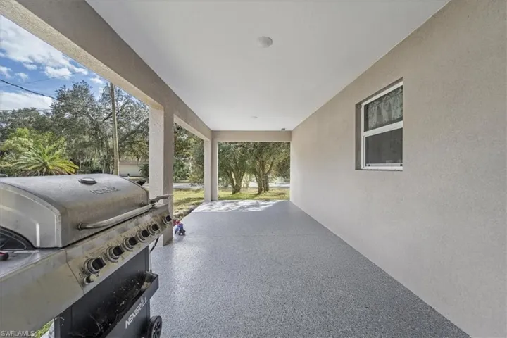 View of patio / terrace with a grill