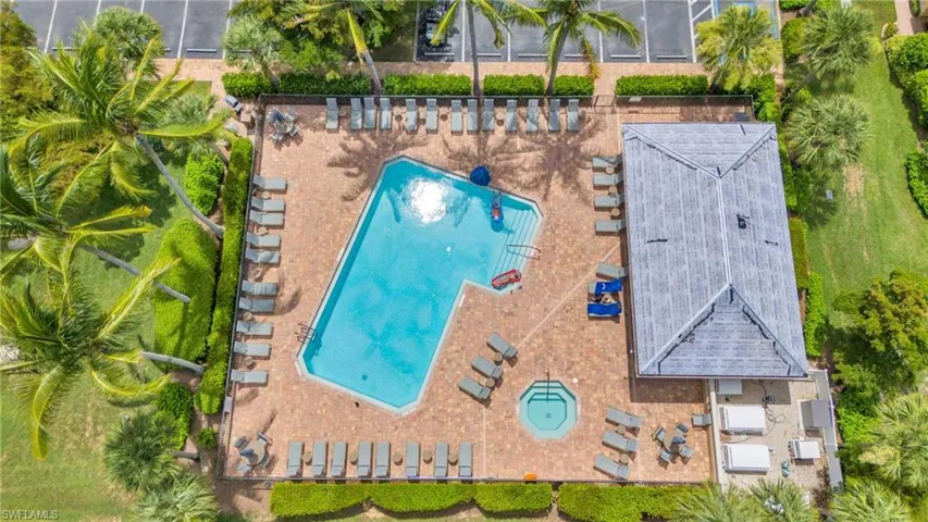 View of birds eye view of property satellite pool