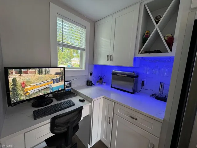 View of home office
