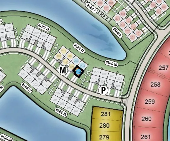 Esplanade by the Islands Coach Homes - Site Map