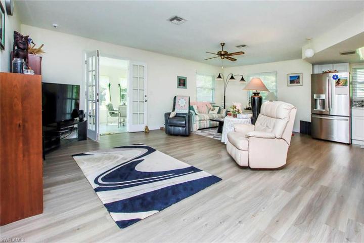 Open living room