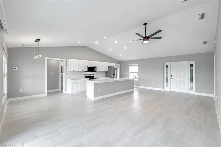 open concept plan