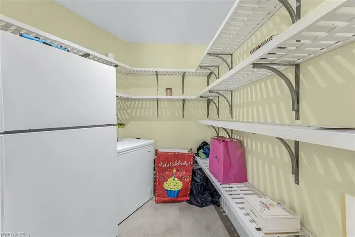 Kitchen Pantry with Extra Fridge/Freezer
