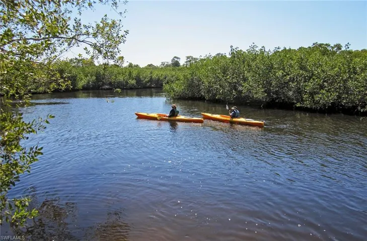 Canoers out on spring Creek