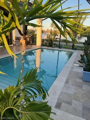 View of outdoor pool