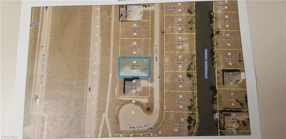 Aerial overview of property's location