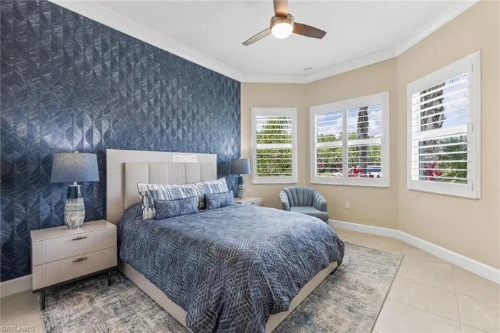 Custom paint and wallpaper accent wall