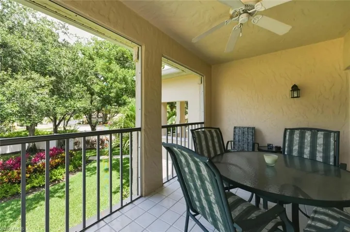 Amazing, covered Balcony with New Screen