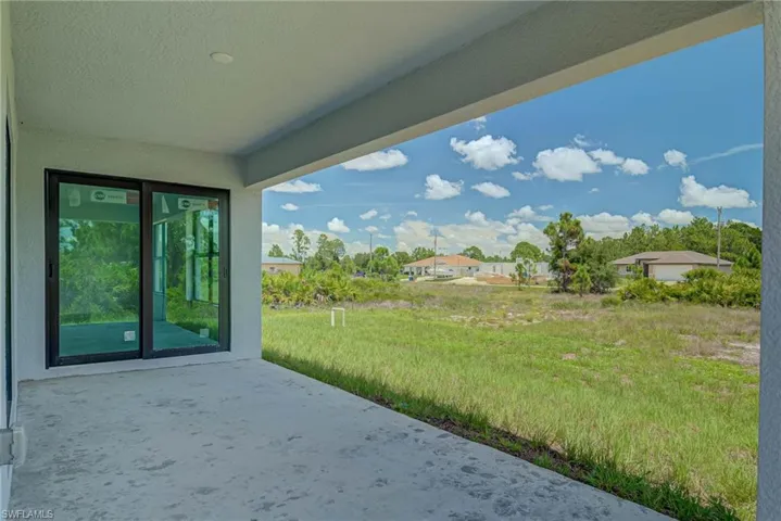 View of patio