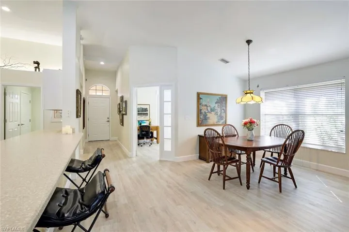 Wonderful space for entertaining with multiple areas for dining.