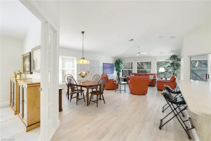 Large, open living area.