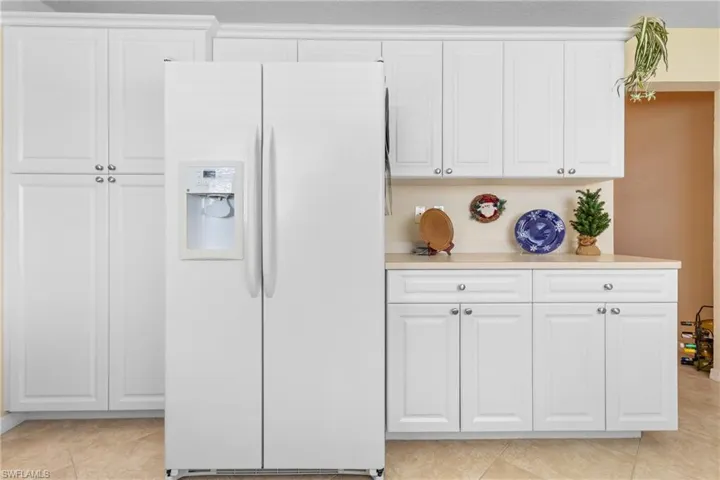 Kitchen with large pantry