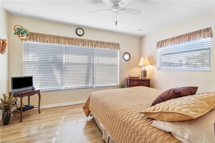 Guest Bedroom with ceiling fan