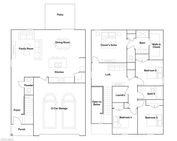 View of floor plan / room layout
