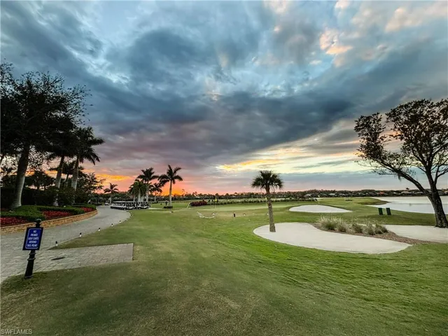 View of the Golf Practice Facility.