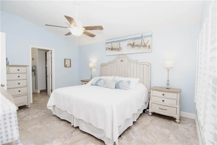 Large primary bedroom suite features a 4 piece bath and walk-in closet.