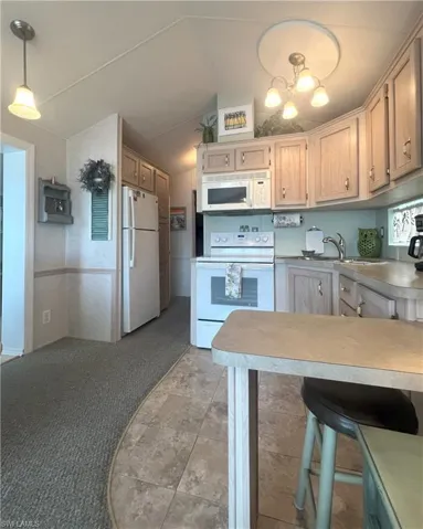 Countertop bar seating