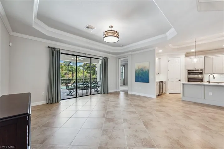 Living Room/ Sliders to lanai