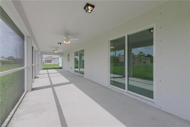 Master bedroom exits onto lanai.