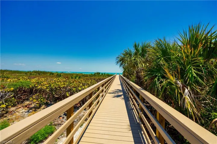 Private Boardwalk to Beach