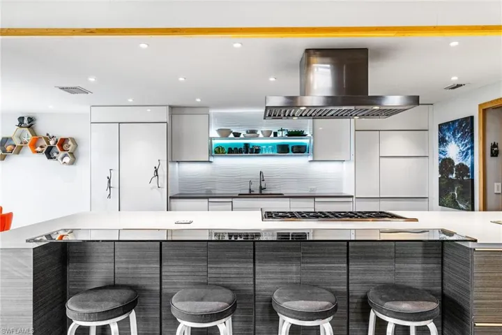Kitchen | Miele 8 burner gas stovetop