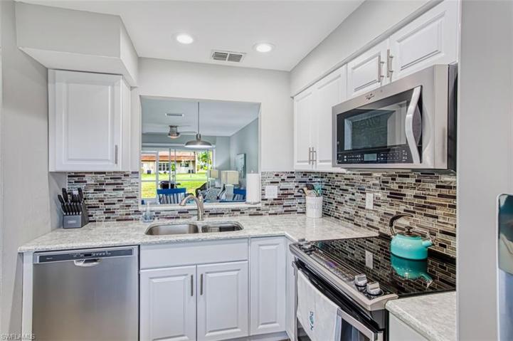 Updated cabinets and counter tops