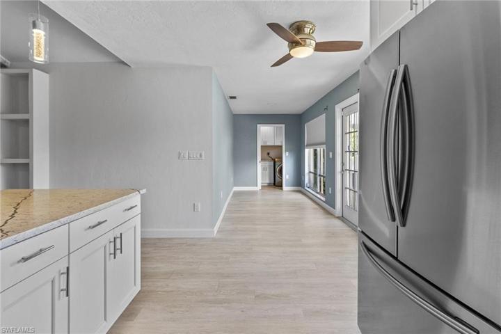 Kitchen to Laundry Room