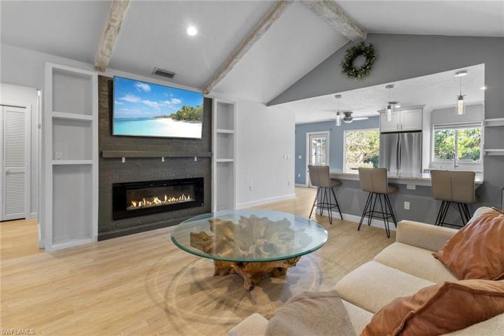 Living room to Kitchen