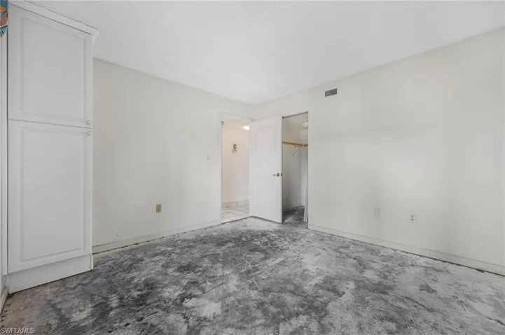 View of spare room