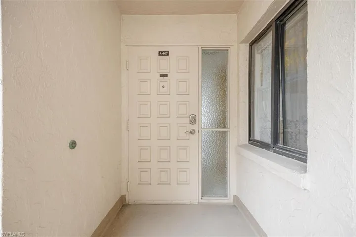 View of entrance to property