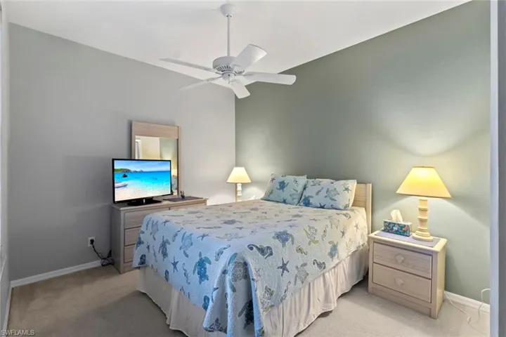 Bedroom #1 located as you enter your condo and located next to guest bathroom
