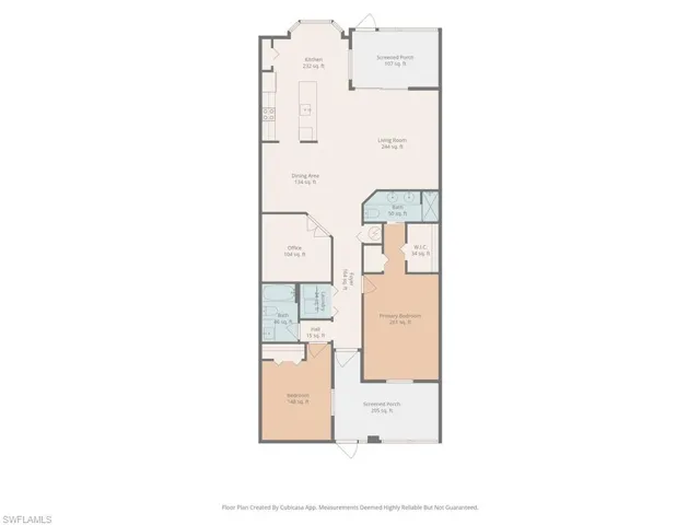 Dogwood Floor plan with 2 lanais for your morning coffee or evening sunset.