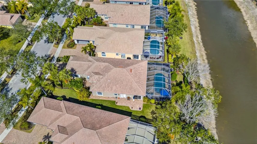 Ariel View Lake Front Lot
