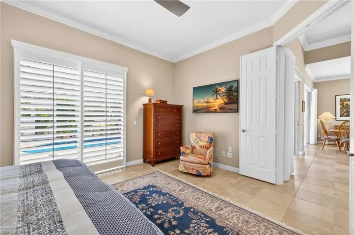 Owner's Bedroom - Pool Access