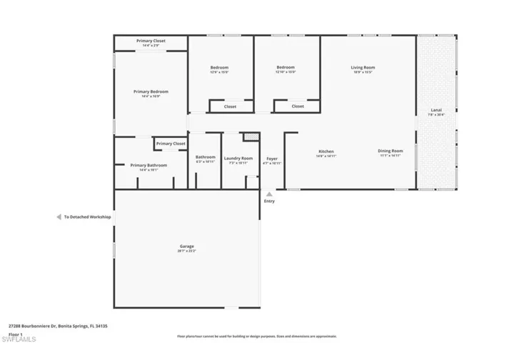 View of room layout