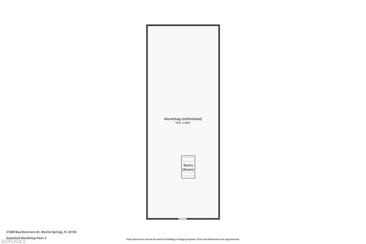 View of floor plan UPSTAIRS