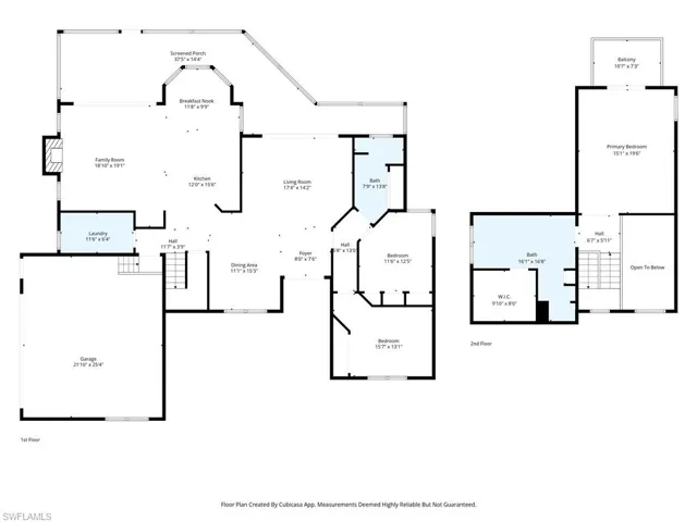 View of room layout