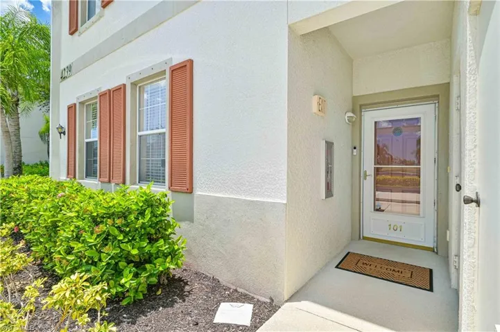View of entrance to property