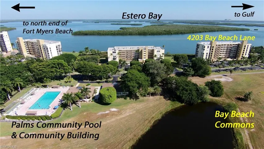 PRE-HURRICANE AERIAL.  AMENITIES ARE UNDER REPAIR.  BUILDINGS HAVE RECENTLY BEEN RE-PAINTED.