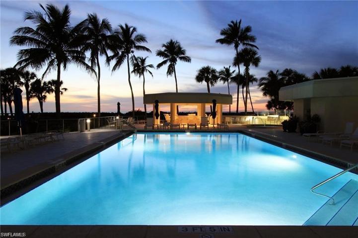 Elevated Pool overlooking the Park and Gulf