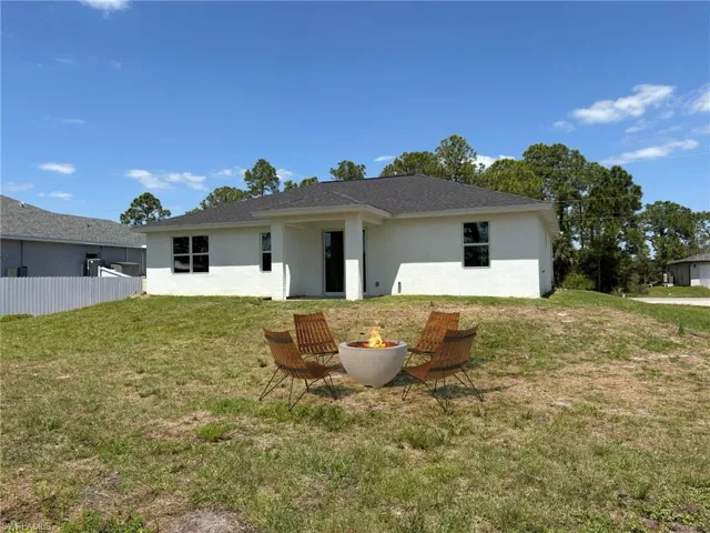 Back Yard Virtually Staged