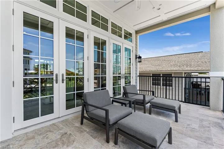 Large terrace from Living Dining area
