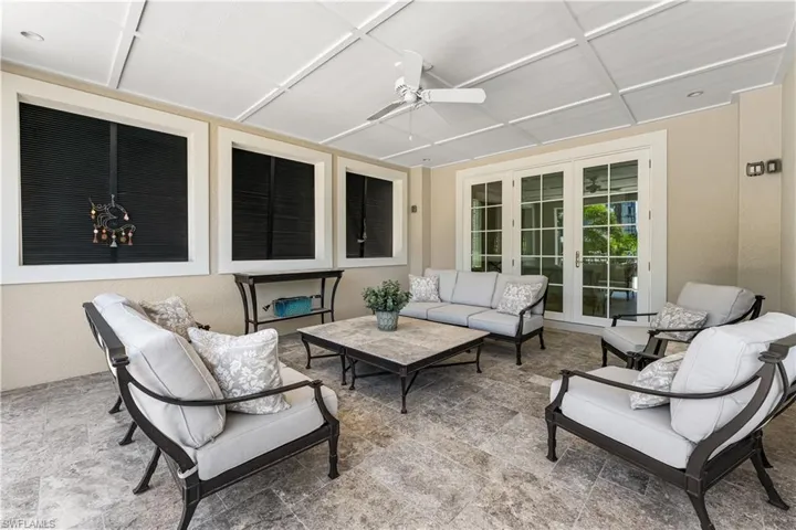 Spacious Private Partially Enclosed Patio