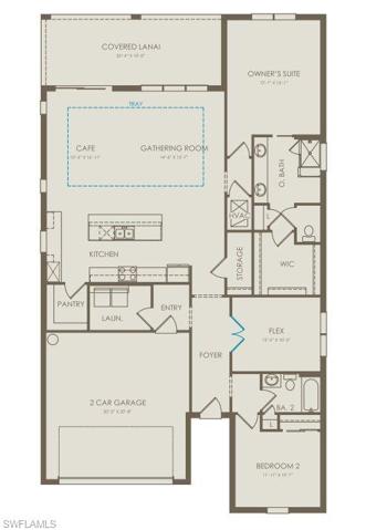 Floor plan with structurals