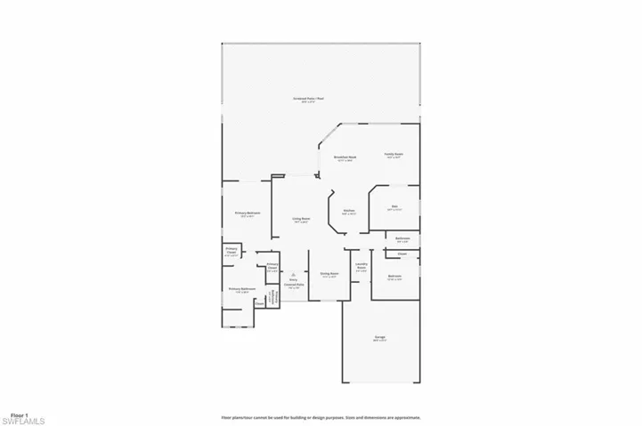 View of room layout