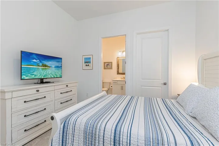 Bedroom with ensuite bathroom