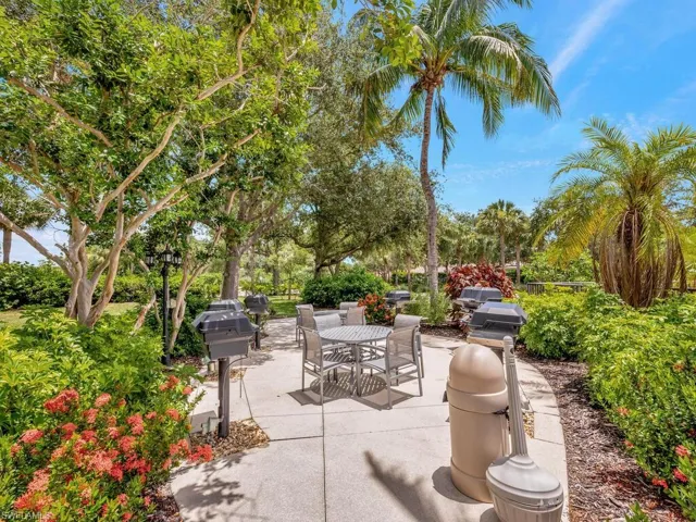 Community grilling area