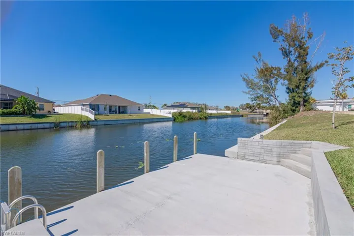 view from extra large dock