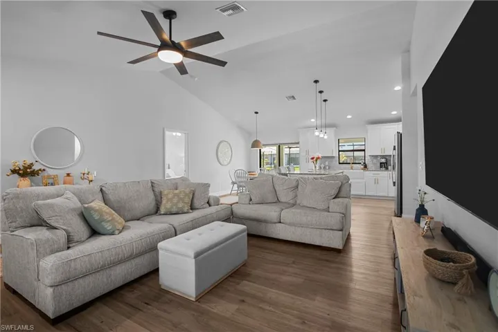 open living room